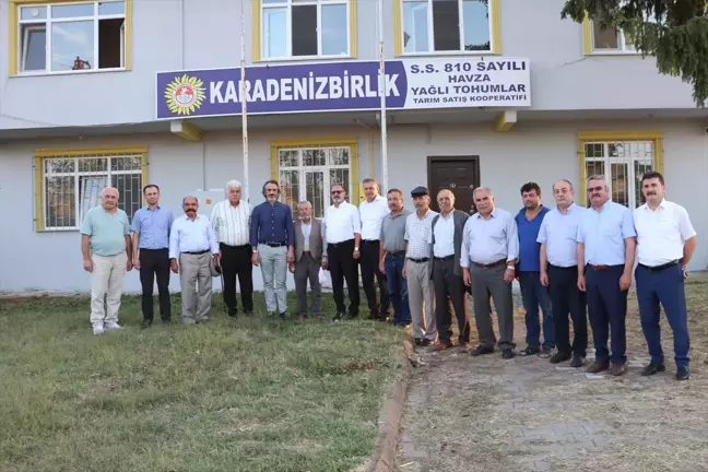 Ticaret Bakanlığı Esnaf Sanatkarlar ve Kooperatifçilik Genel Müdürü Samsun'da incelemede bulundu