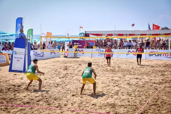 Voleybolda Pro Beach Tour Mersin Etabı Başladı