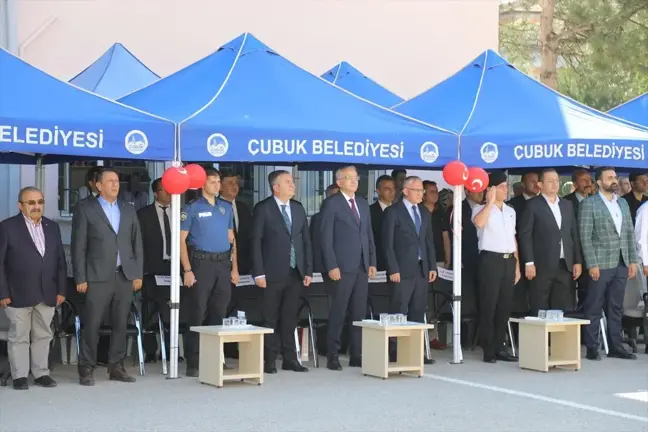 Ankara Çubuk'ta İlköğretim Haftası Töreni Düzenlendi