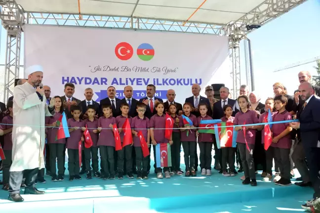 Haydar Aliyev İlkokulu Açılışı Gerçekleştirildi