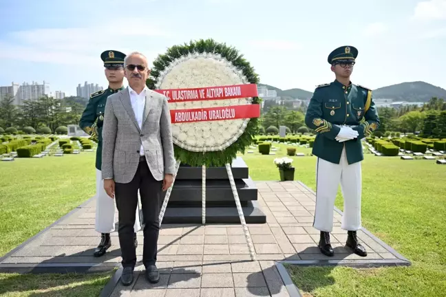 Bakan Uraloğlu, Kore Savaşı'nda Şehit Düşen Türk Askerlerini Andı