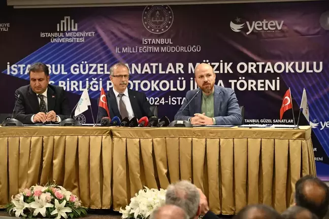 İstanbul Güzel Sanatlar Müzik Ortaokulu ile Palet Türk Müziği İlkokulu arasında işbirliği protokolü imzalandı