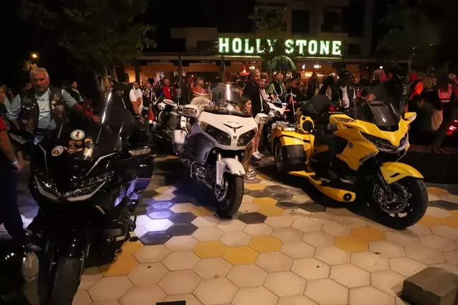 Denizli'de Goldwing Festivali düzenlendi