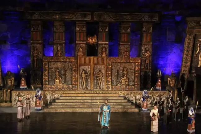 31. Uluslararası Aspendos Opera ve Bale Festivali 'Aida' ile Başladı