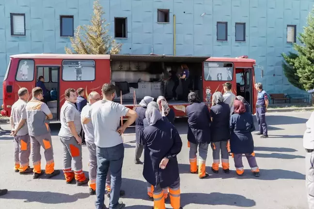 Melikgazi Belediyesi'nden Yangın Güvenliği Eğitimi