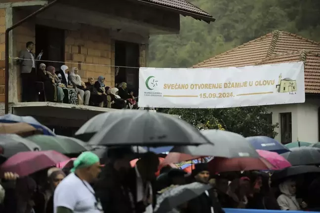 Bosna Hersek'te Türk Diyanet Vakfı'nın Katkılarıyla Yeni Camii Açıldı