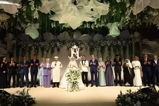 Konya'da Şık Bir Nikah Töreni