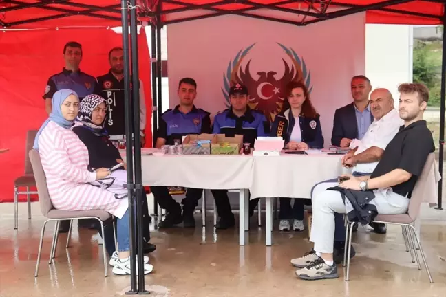 Amasya Üniversitesi'nde Emniyet Bilgilendirme Etkinliği