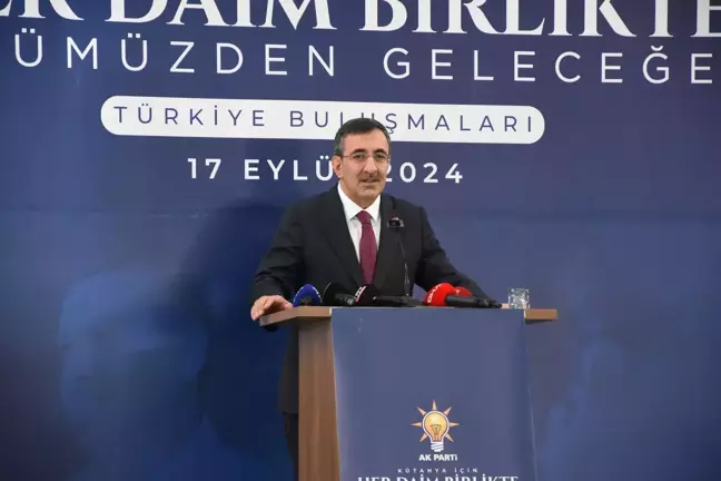 Cevdet Yılmaz: 'AK Parti Milletin Bağrından Doğmuş Bir Partidir'