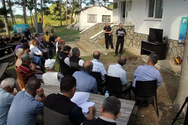 Sinop'ta Orman Köylülerine Yangın Farkındalık Eğitimi