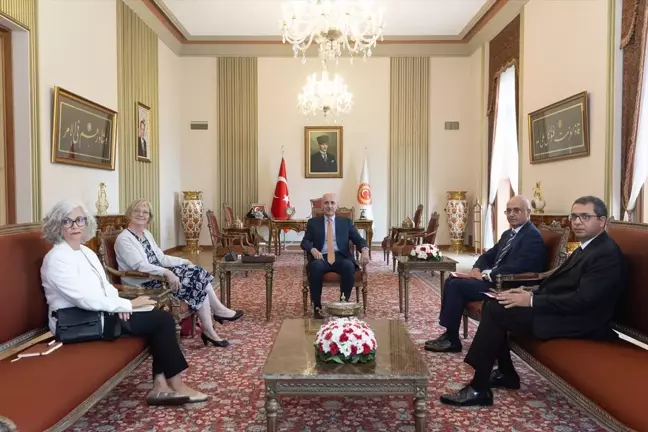 TBMM Başkanı Numan Kurtulmuş, Almanya'nın Ankara Büyükelçisini Ağırladı