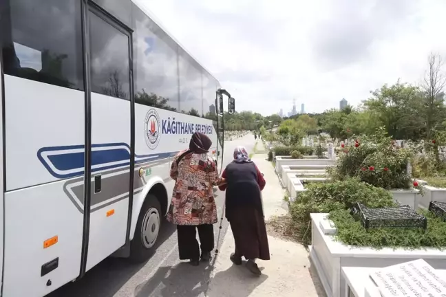 Kağıthane Belediyesi'nden Mezarlık Ziyareti İçin Ulaşım Desteği