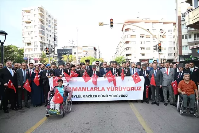 Manisa'da 19 Eylül Gaziler Günü Kutlanıyor