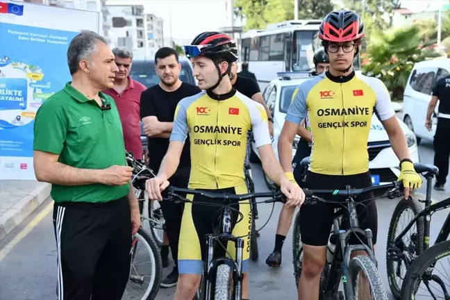 Osmaniye'de Avrupa Hareketlilik Haftası Kutlandı: Bisiklet Turu Düzenlendi