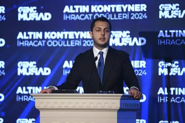 Genç MÜSİAD Altın Konteyner İhracat Ödülleri Töreni Düzenlendi