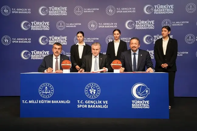 İstanbul'da Basketbol Spor Lisesi Protokolü İmzalandı