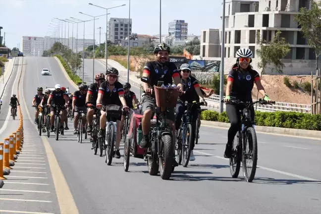 Mersin'de Avrupa Hareketlilik Haftası Bisiklet Turu Düzenlendi