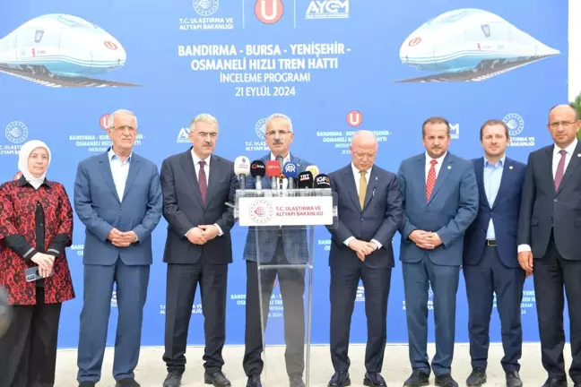 Bursa-Ankara Hızlı Tren Projesi 2025'te Tamamlanacak