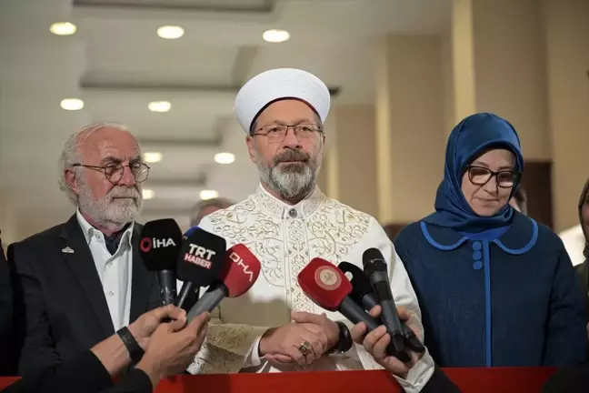 Diyanet İşleri Başkanı Erbaş: Gazze'deki Zulmü Utanç Verici Buluyoruz