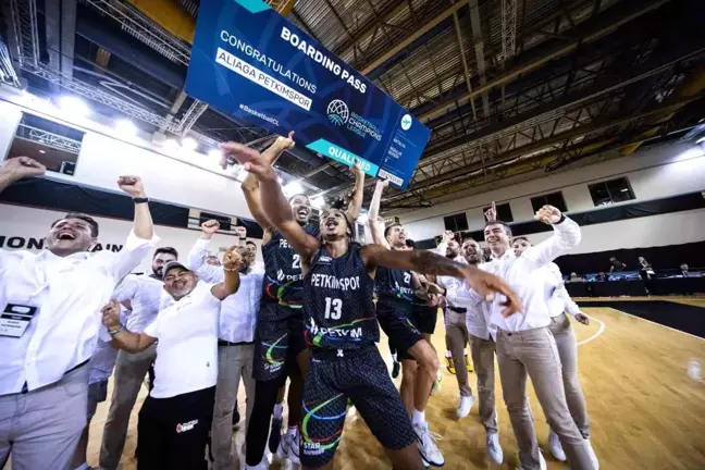 Aliağa Petkimspor, Basketbol Şampiyonlar Ligi'nde Türk Temsilcisi Oldu