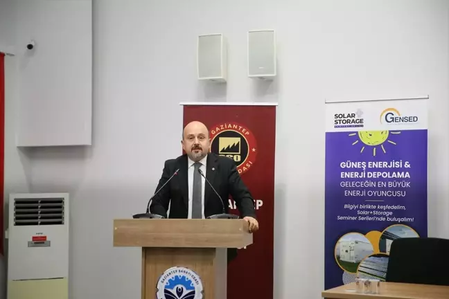 Gaziantep'te Güneş Enerjisi ve Enerji Depolama Semineri