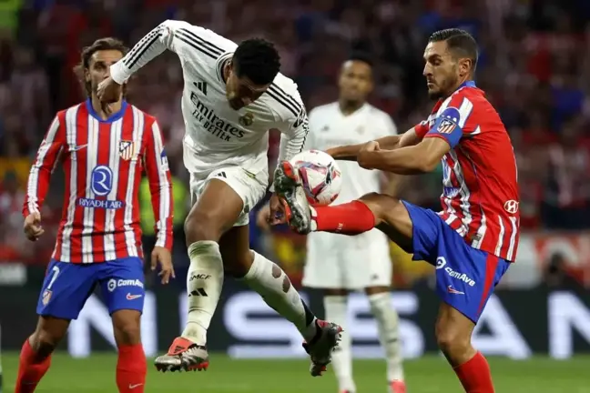 İspanyol Derbisinde Tansiyon Yükseldi: Atletico ve Real 1-1 Berabere Kaldı