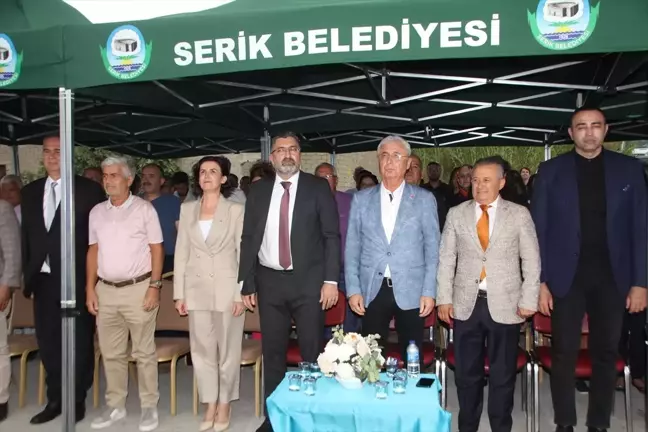 Serik'te Kreş ve Gündüz Bakımevi Temel Atma Töreni Düzenlendi