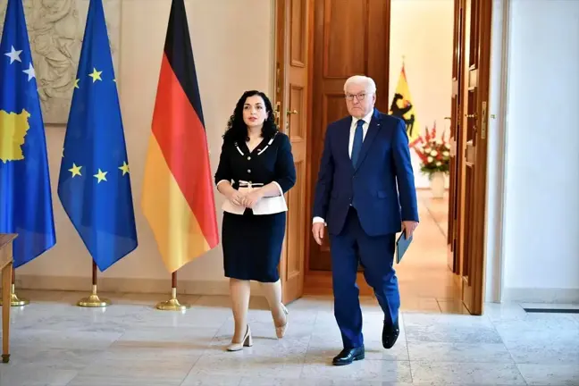 Almanya Cumhurbaşkanı Steinmeier'den Kosova'ya Destek Mesajı