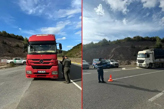 Gerede Orman İşletme Müdürlüğü'nden Kaçak Emval Denetimi