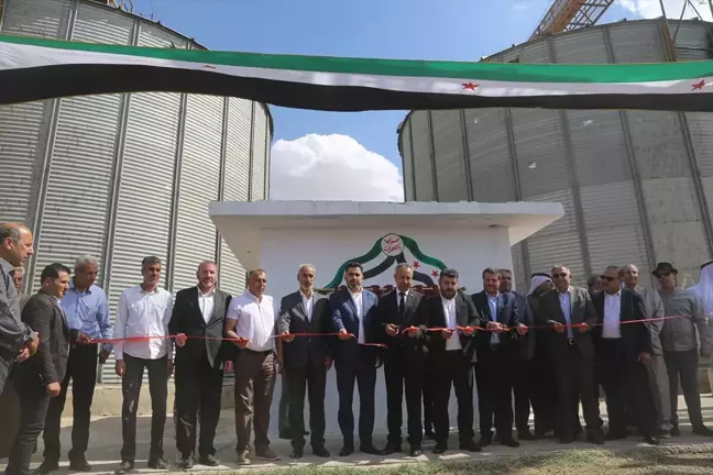 Tel Abyad'da Yeni Tarım Silo Açılışı