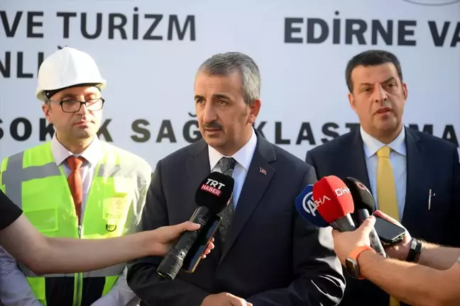 Edirne'de Sağlıklaştırma Projeleri Başlıyor