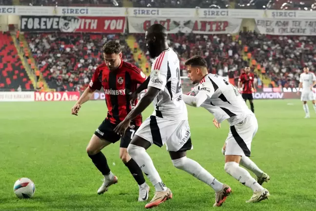 Gaziantep FK ve Beşiktaş 1-1 Berabere Kaldı