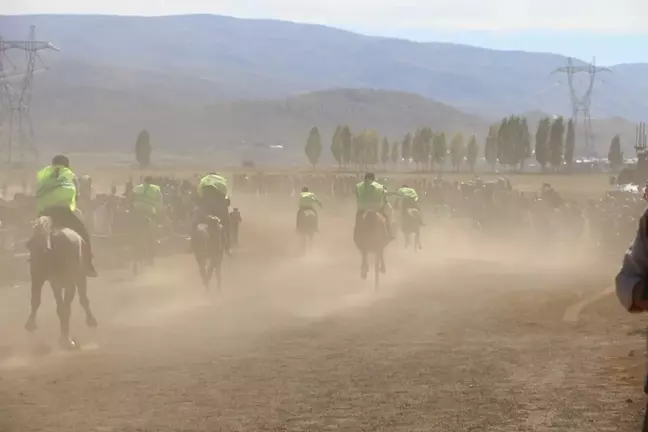 Karlıova'da Geleneksel At Yarışları Coşkuyla Düzenlendi