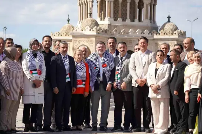 AK Parti İzmir'den 'Filistin' açıklaması: 