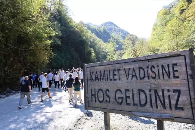 Kamilet Vadisi'nde Dünya Yürüyüş Günü Etkinliği Düzenlendi