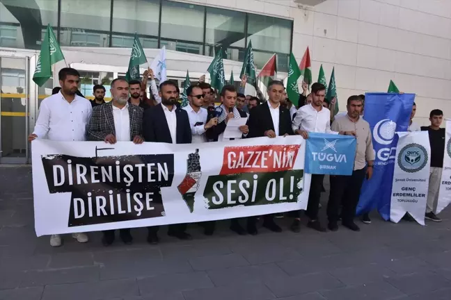 Mardin ve Şırnak Üniversitelerinde Filistin'e Destek Protestoları