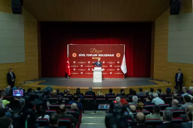 TBMM Başkanı Kurtulmuş, Düzce'de 