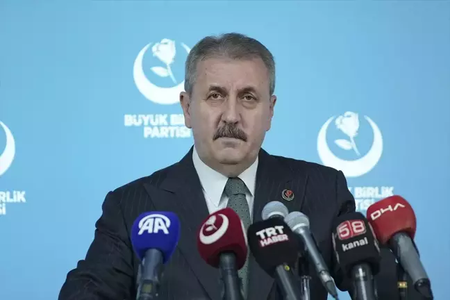 Mustafa Destici: 'Hukuk sistemi sağlam olmalı'