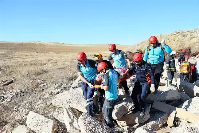 Bayburt'ta Afet Müdahale Tatbikatı Gerçekleştirildi