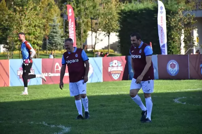 Trabzon'da 'Efsanelerle Yeniden Futbol Turnuvası' Tamamlandı