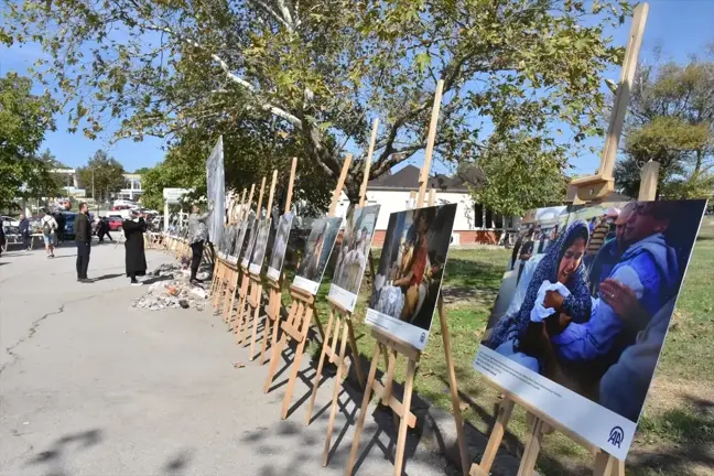 Bursa'da Gazze'ye Dikkat Çeken Fotoğraf Sergisi Açıldı