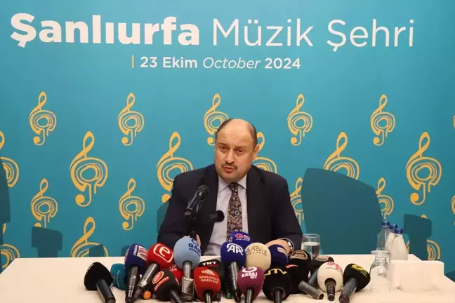 Şanlıurfa UNESCO Müzik Şehri Oluyor, Basın Toplantısında Deprem Hissedildi