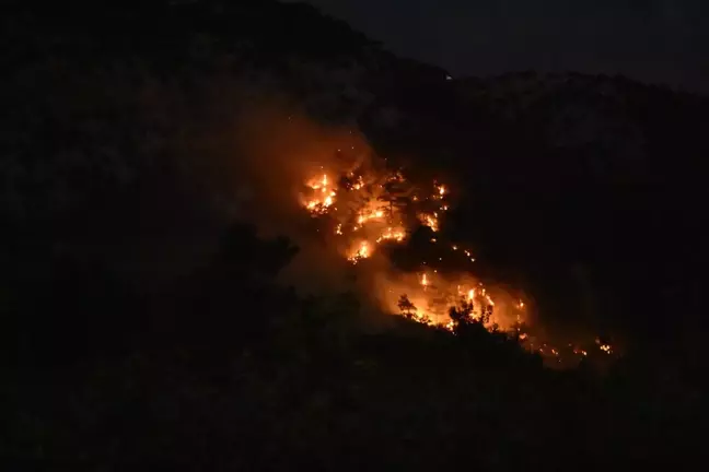 İzmir'de Orman Yangını Kontrol Altına Alındı