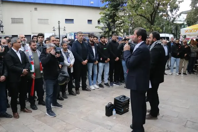 Yalova'da Yahya Sinvar için Gıyabi Cenaze Namazı