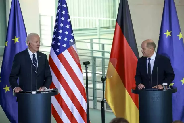 Biden'dan Ukrayna'ya Destek Vurgusu Berlin'de