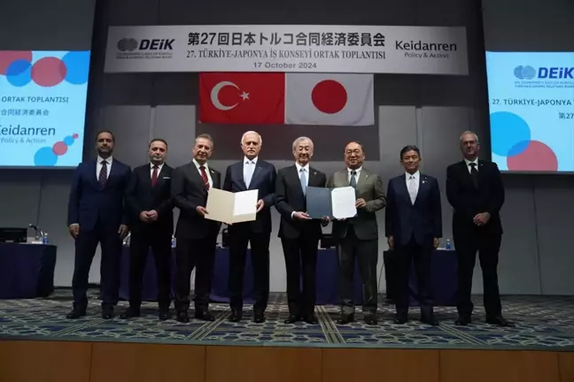 DEİK, 27. Japonya-Türkiye İş Konseyi Ortak Toplantısı'nı Tokyo'da gerçekleştirdi