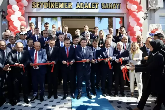 Adalet Bakanı Tunç, Seydikemer Adalet Sarayı'nın açılışında konuştu Açıklaması