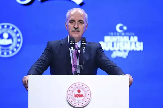 TBMM Başkanı Kurtulmuş, İstanbul Muhtarlar Buluşması'nda konuştu Açıklaması