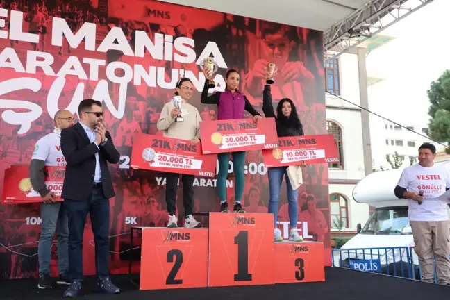 3. Uluslararası Vestel Manisa Yarı Maratonu Tamamlandı