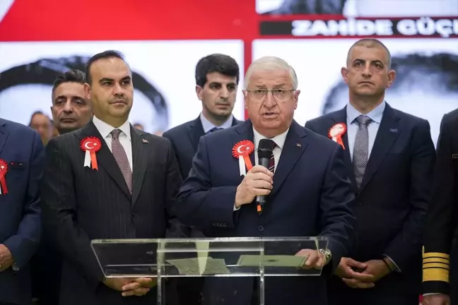 Bakan Güler, SAHA EXPO 2024'teki TUSAŞ standında düzenlenen anma töreninde konuştu Açıklaması